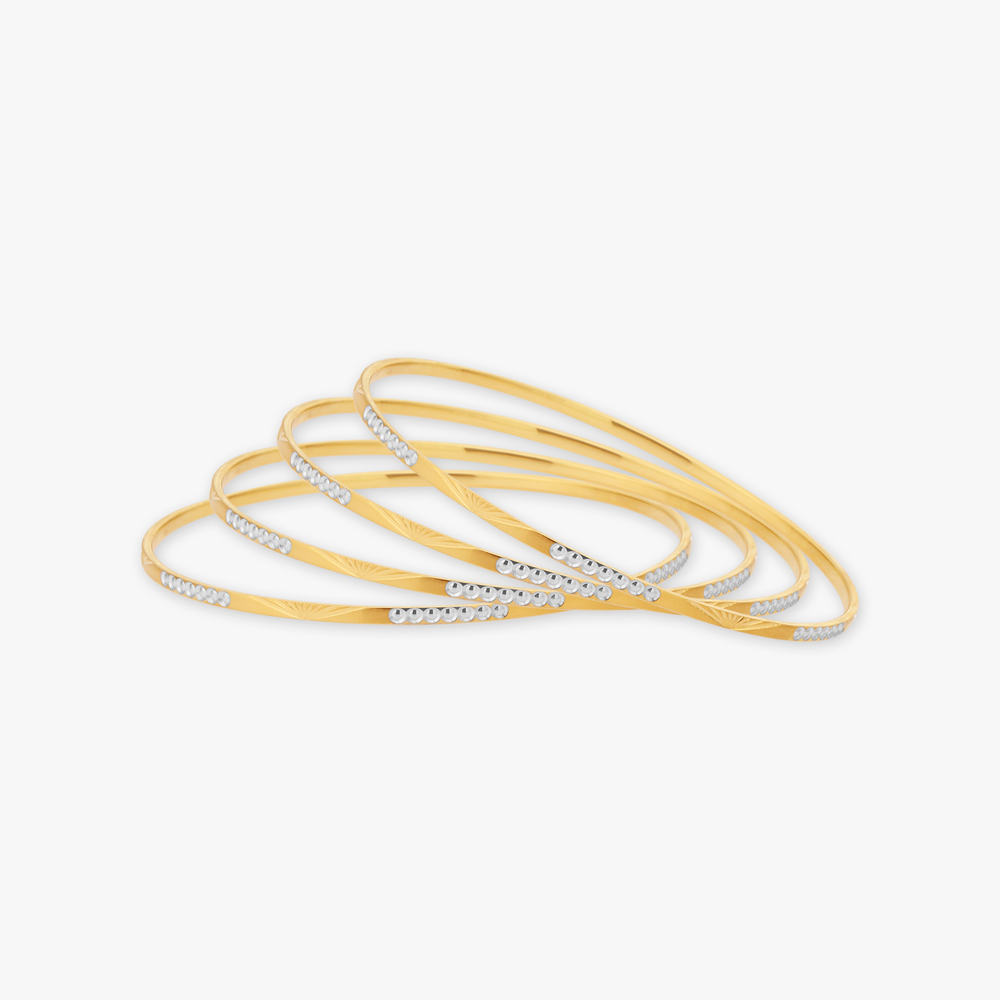 Sunrise Gold Bangles