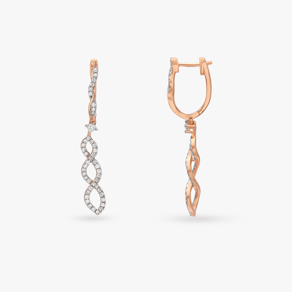 

Style Is My DNA Diamond Hoop Earrings