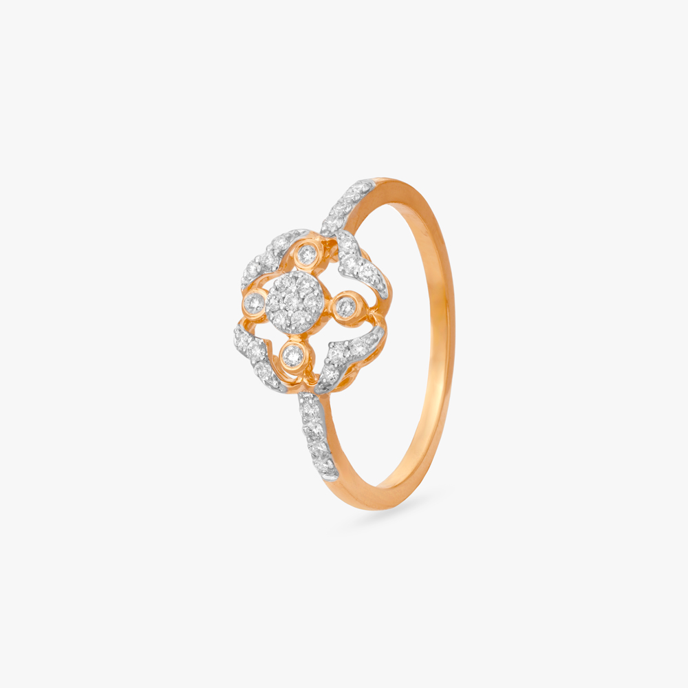 Victorian Love Diamond Ring