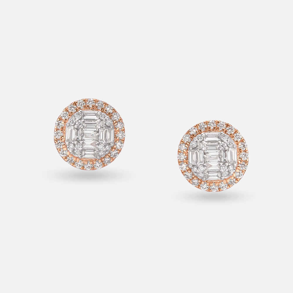 Marquise Diamond Stud Earrings