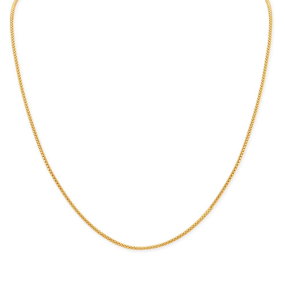 Cross Links Gold Chain For Men