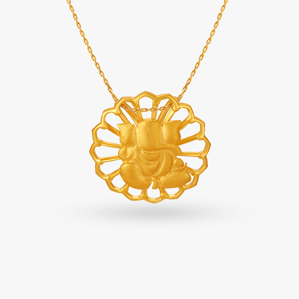 Enchanting Gajavakra Pendant