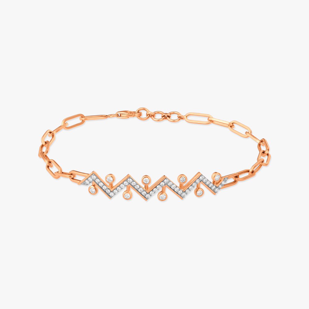 Radiant Linear Diamond Bracelet