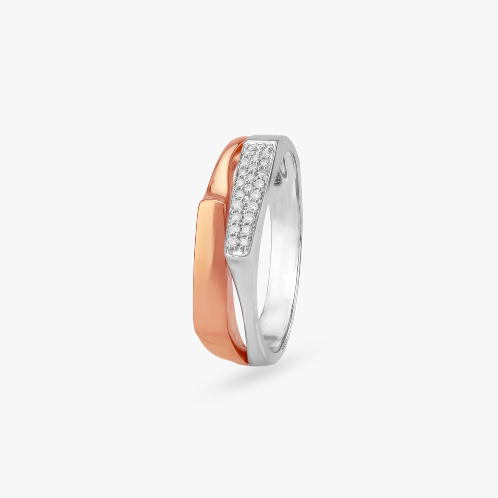 Crossflow Classic Diamond Ring