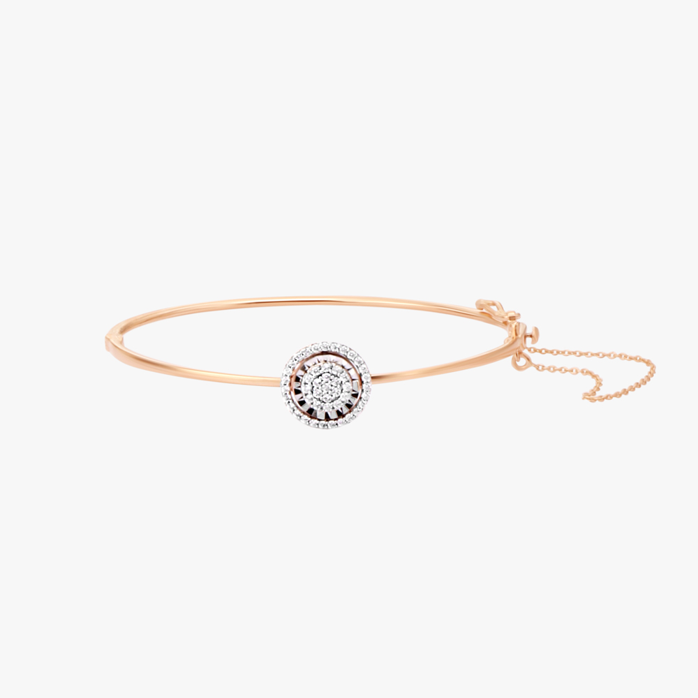 Aurora Charm Diamond Bangle