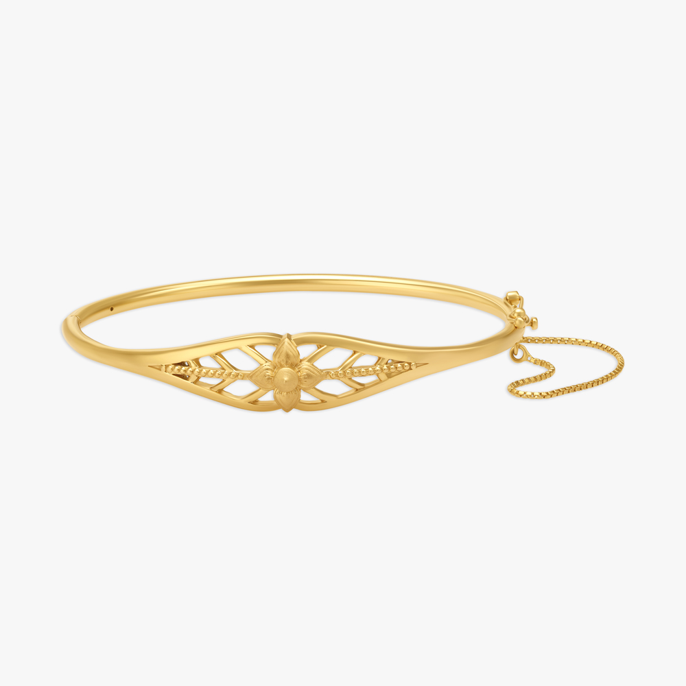 Enticing Floral Bangle