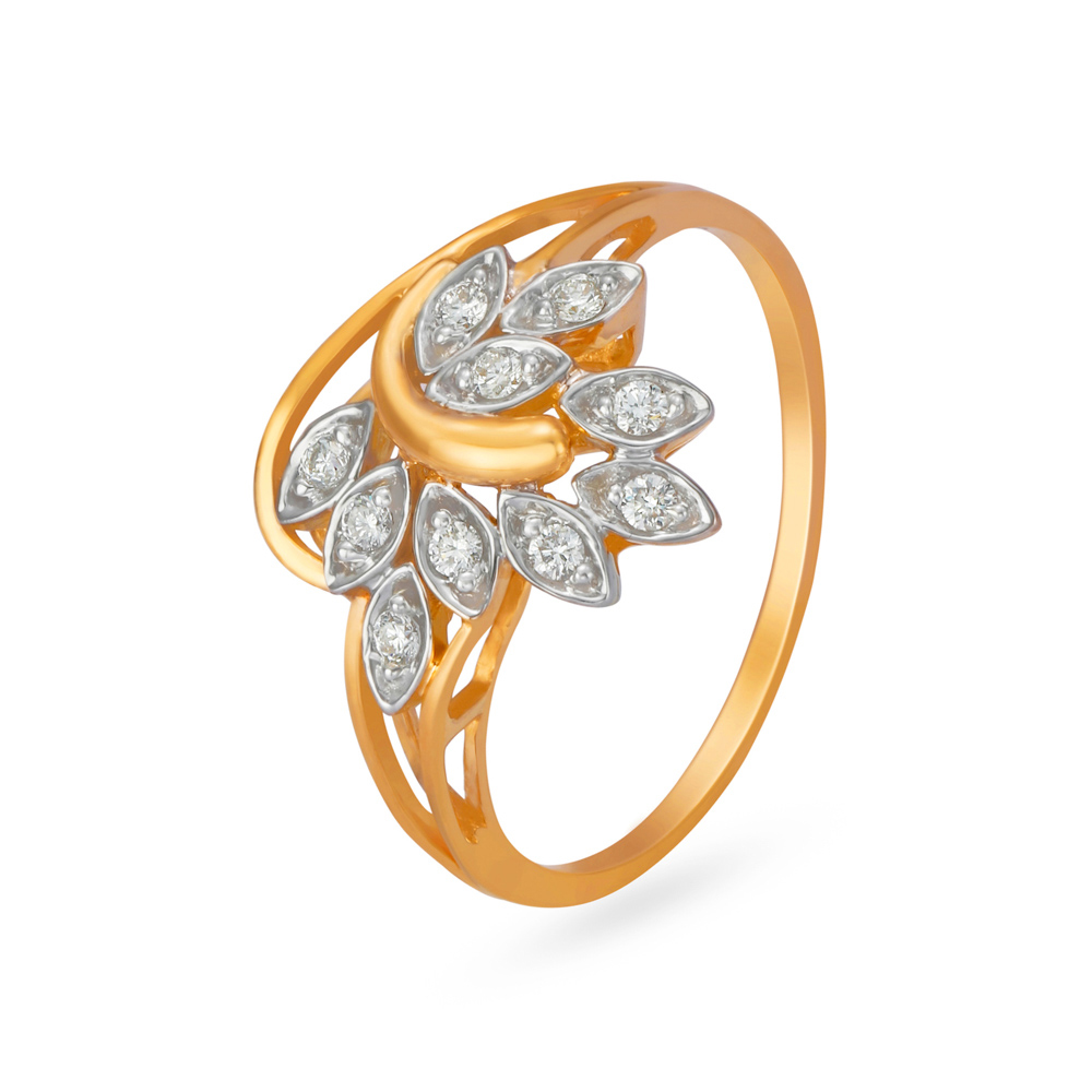 Marquise Diamond Finger Ring