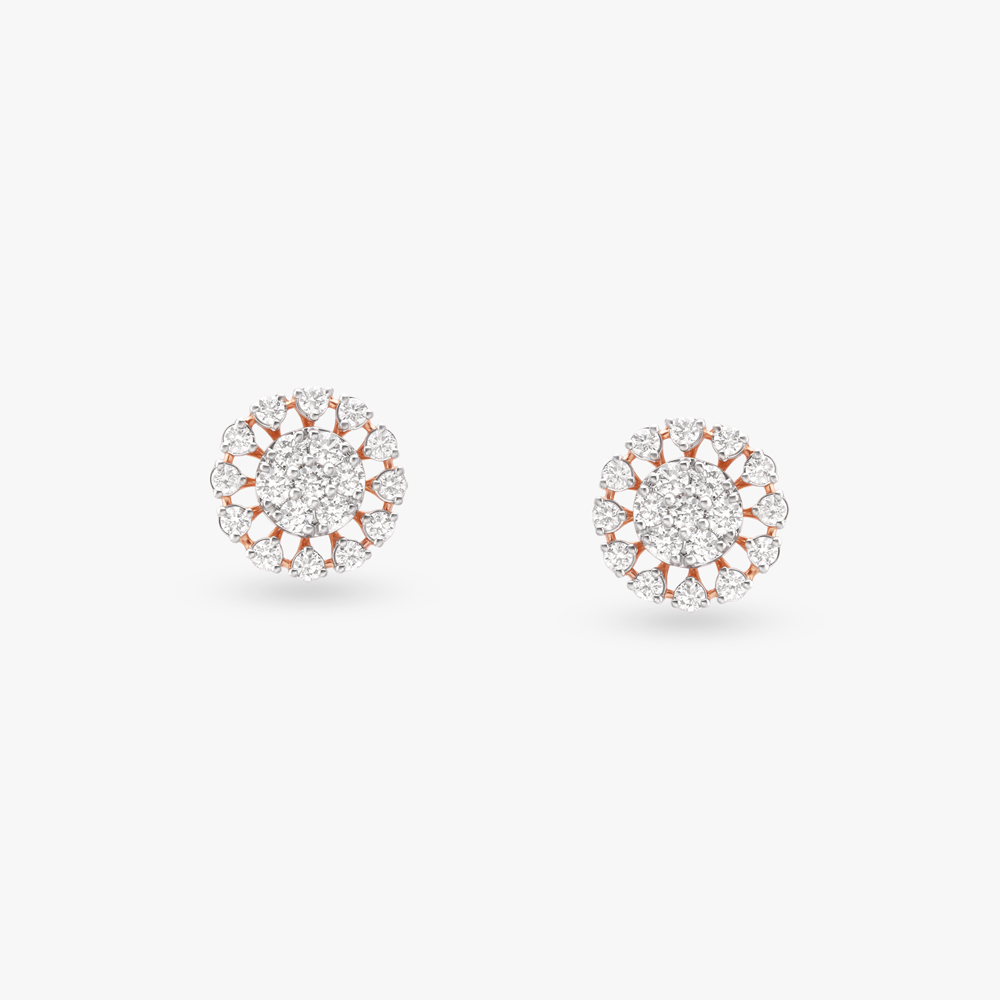 Classic Diamond Stud Earrings