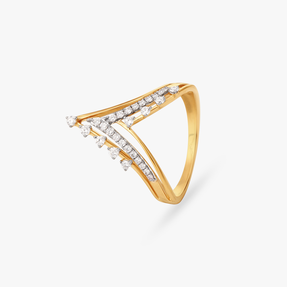 Ascent Sparkle Diamond Finger Ring