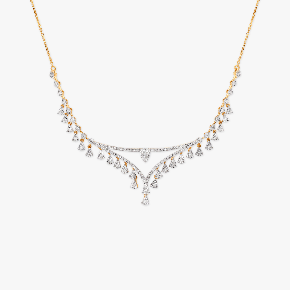 Luminescent Diamond Necklace