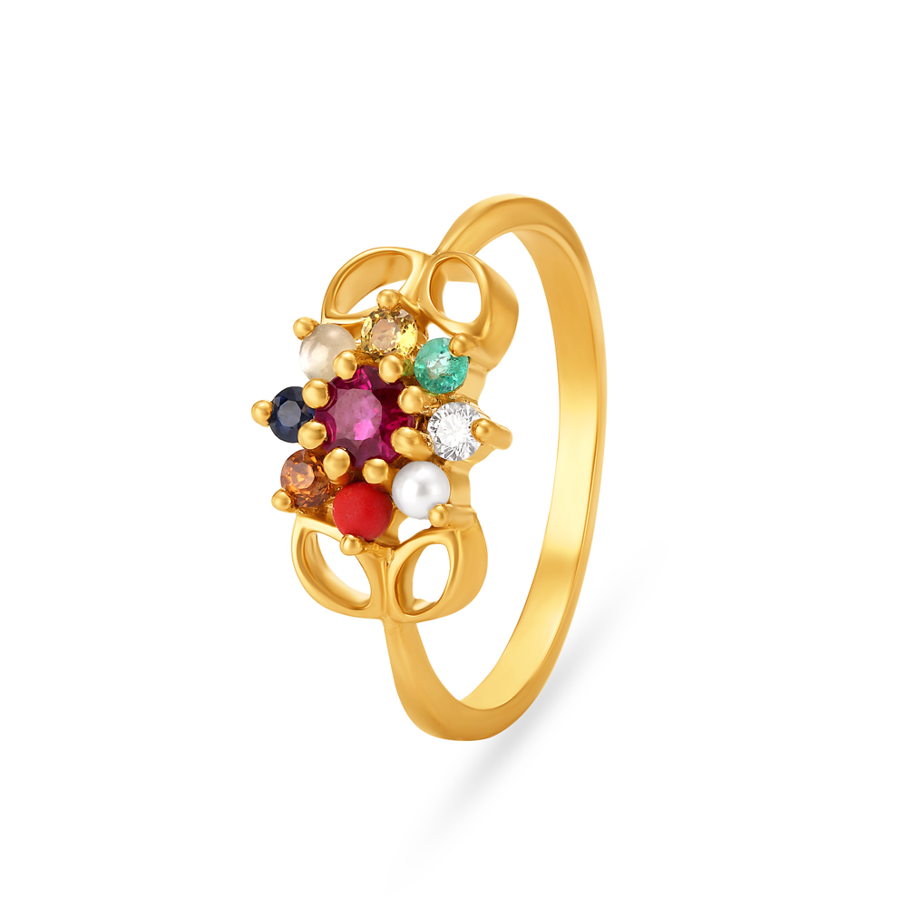 

Precious Navaratnam Finger Ring