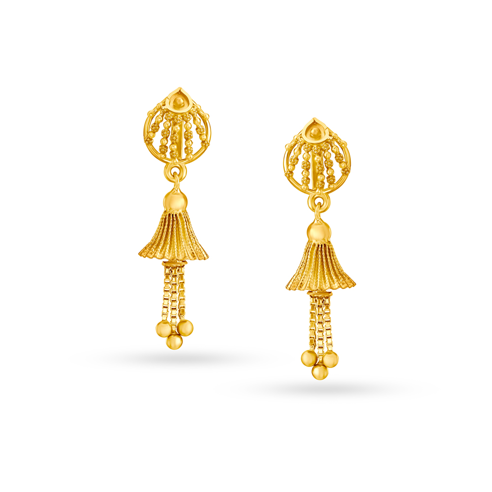 Opulent Traditional Drop Earrings