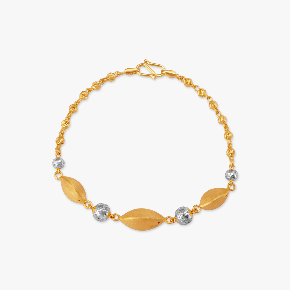 Shimmer Trail Gold Bracelet