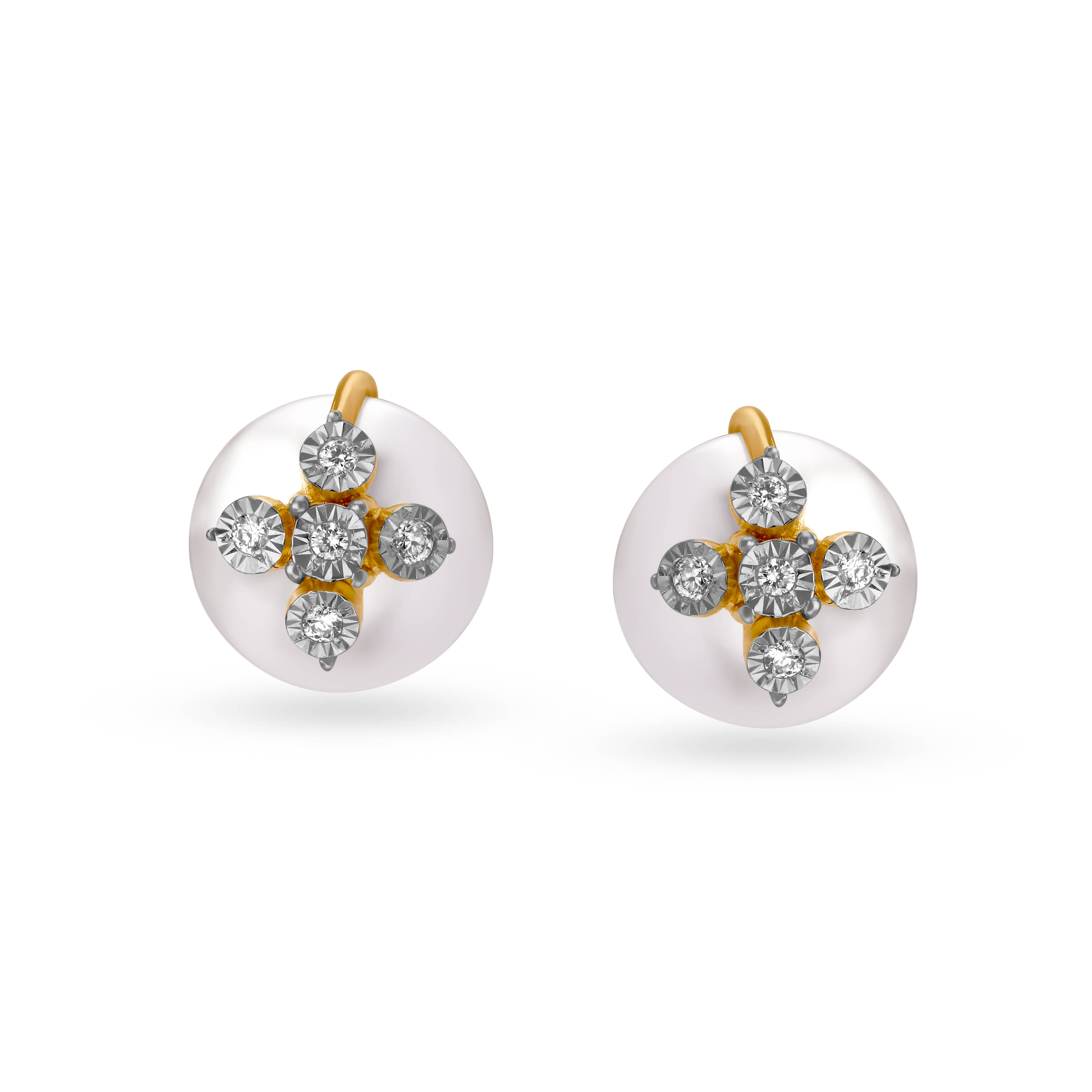 Vintage Diamond Stud Earrings