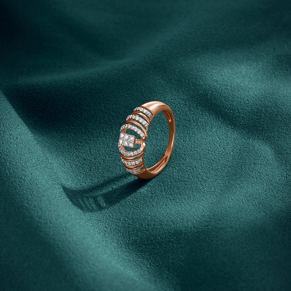 Celestial Gleam Diamond Finger Ring