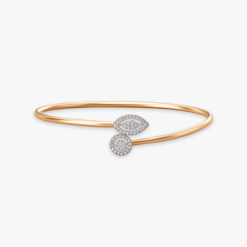Eternal Bloom Diamond Bangle