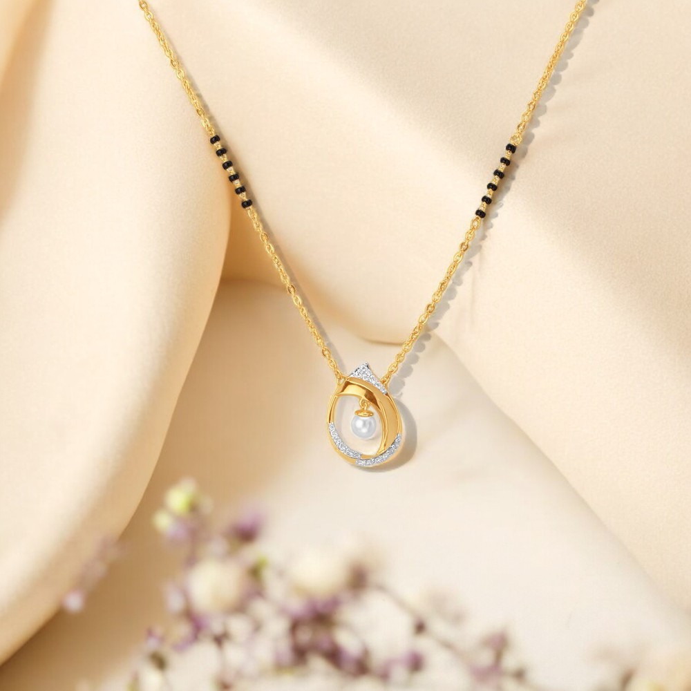

Raindrop Bliss Diamond Mangalsutra