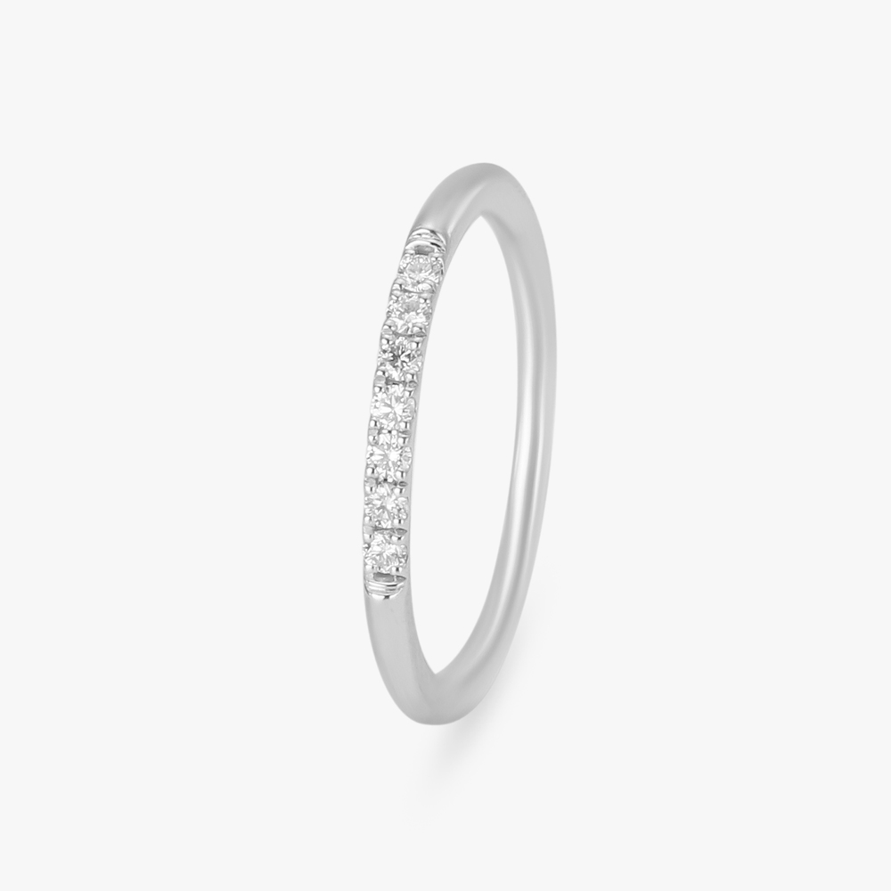 Glacial Diamond Finger Ring