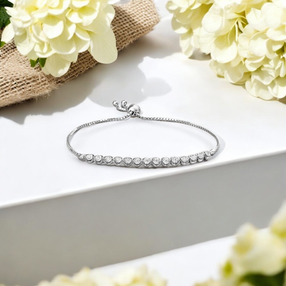 

Radiant Charm Diamond Bracelet