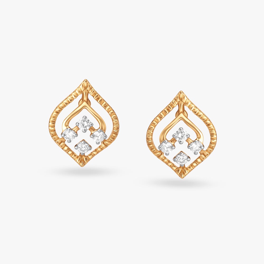 Heritage Spark Diamond Stud Earrings