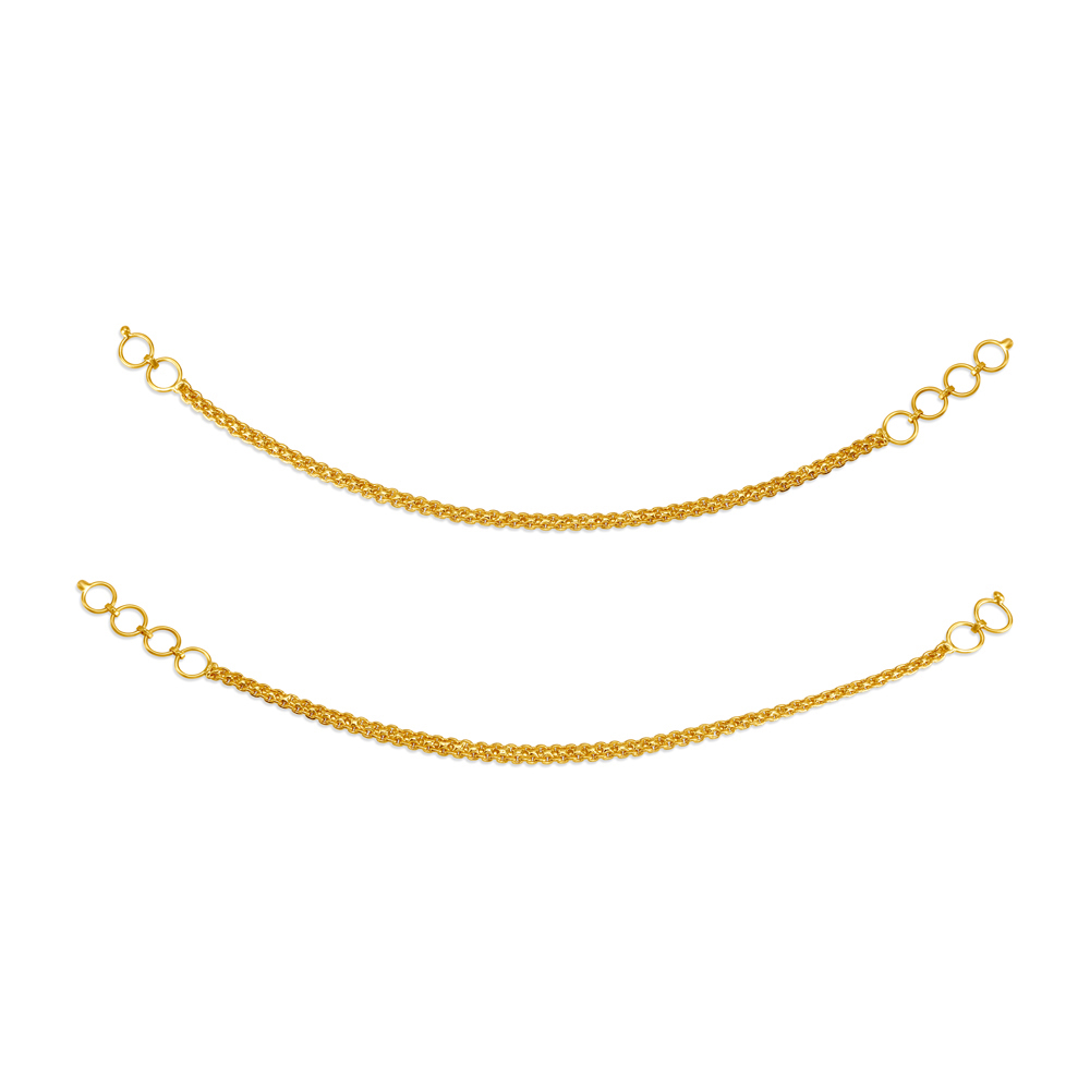 Subtle 22 Karat Yellow Gold Chain Mattal