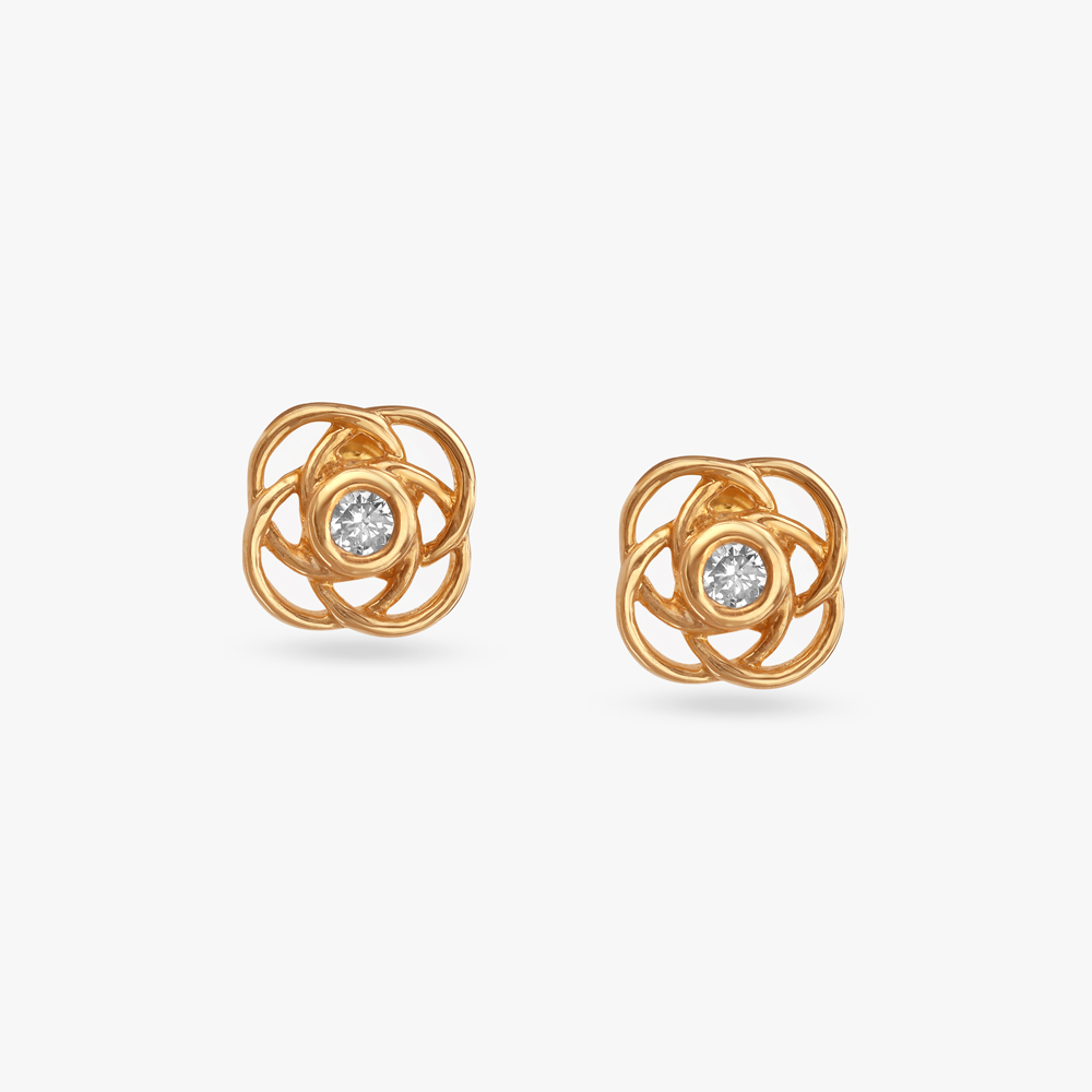 Little Twinkles Diamond Stud Earrings For Kids
