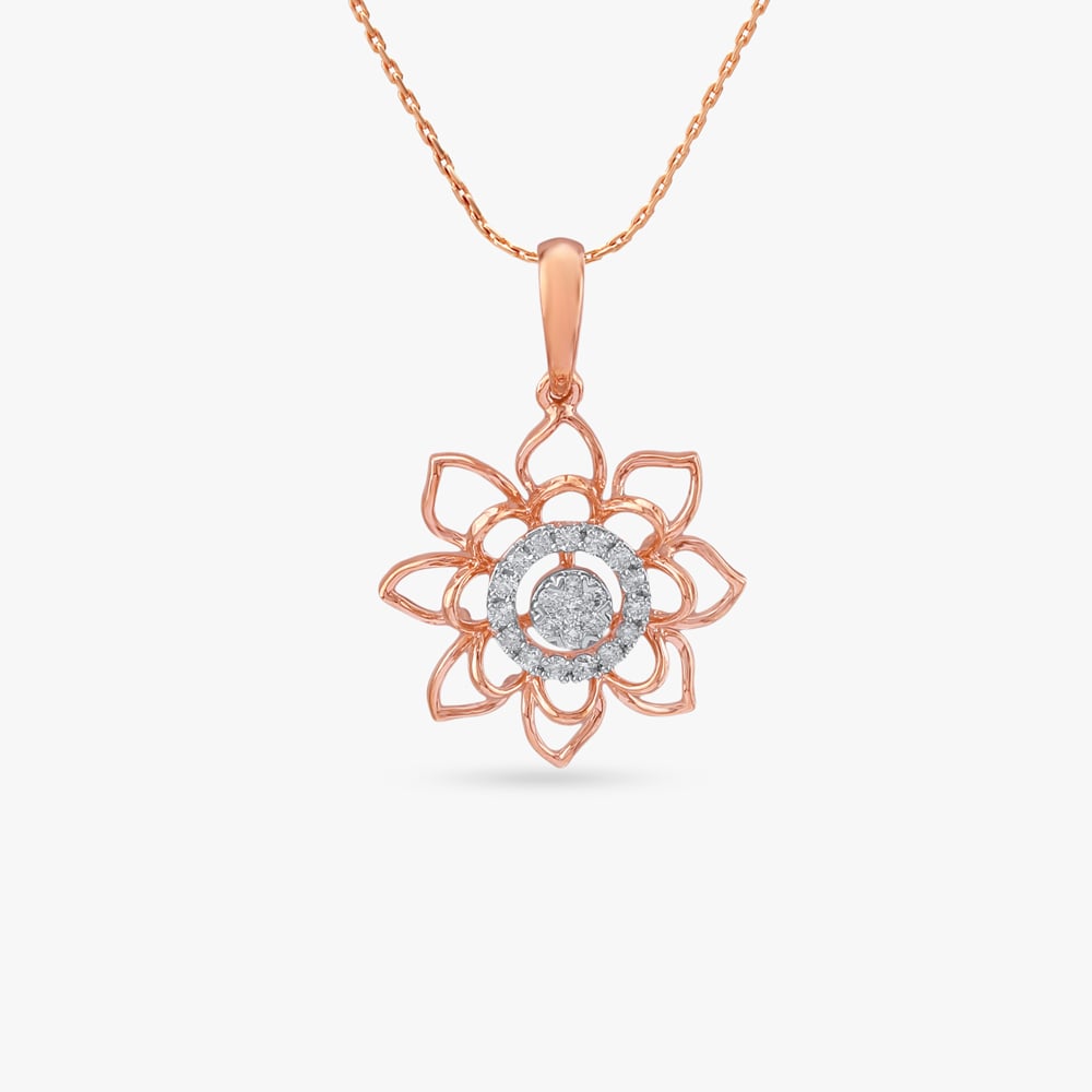 Mandala Muse Diamond Pendant