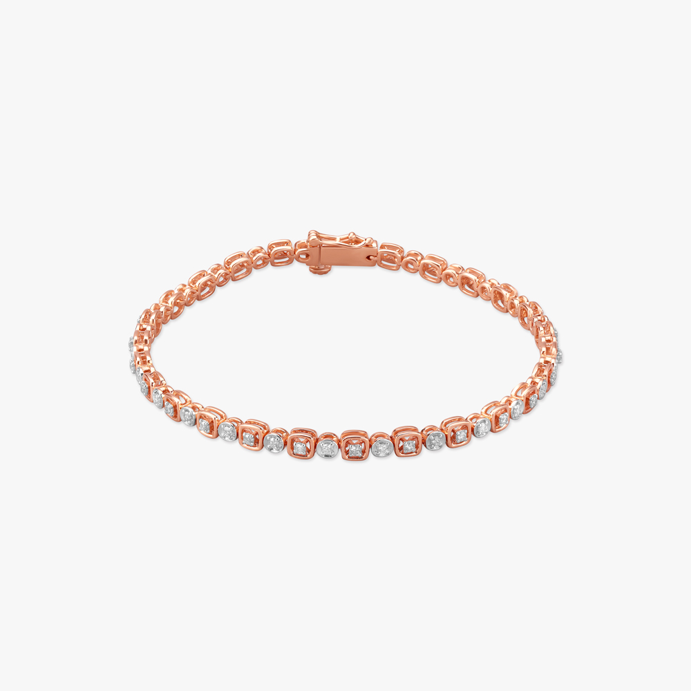 Linked Luxury Diamond Bracelet