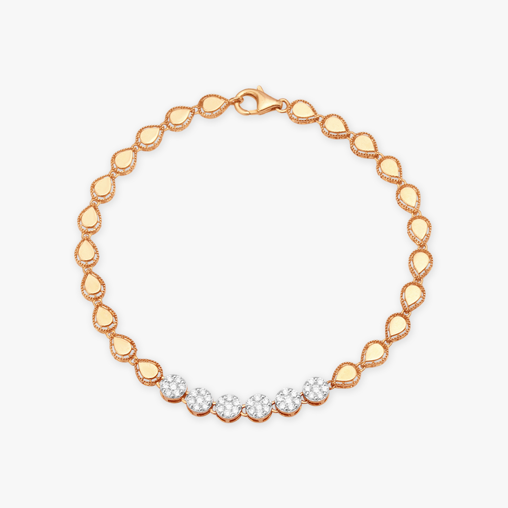 Teardrop Diamond Bracelet