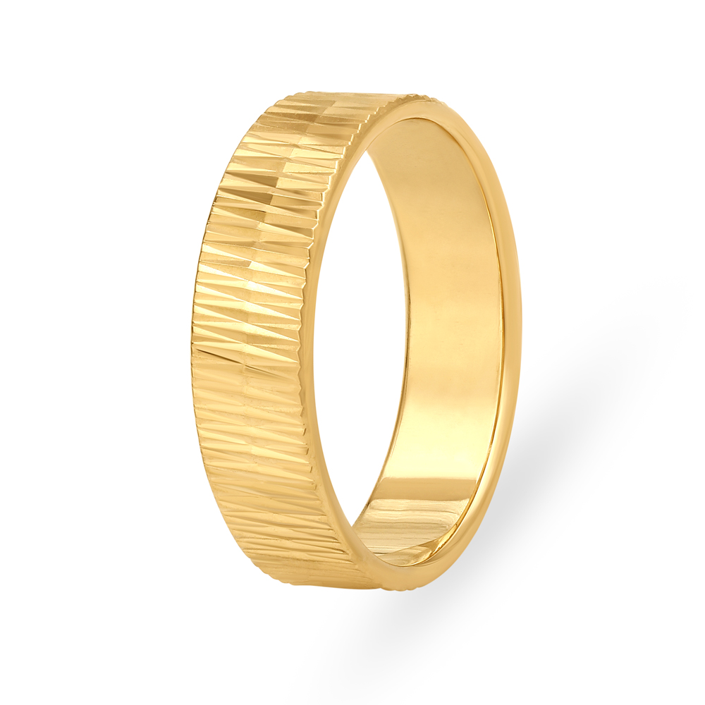 Marvelous Textured Gold Ring