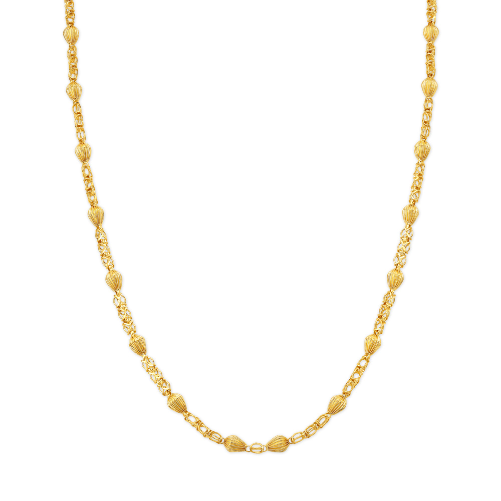 Subtle Artistic Gold Chain