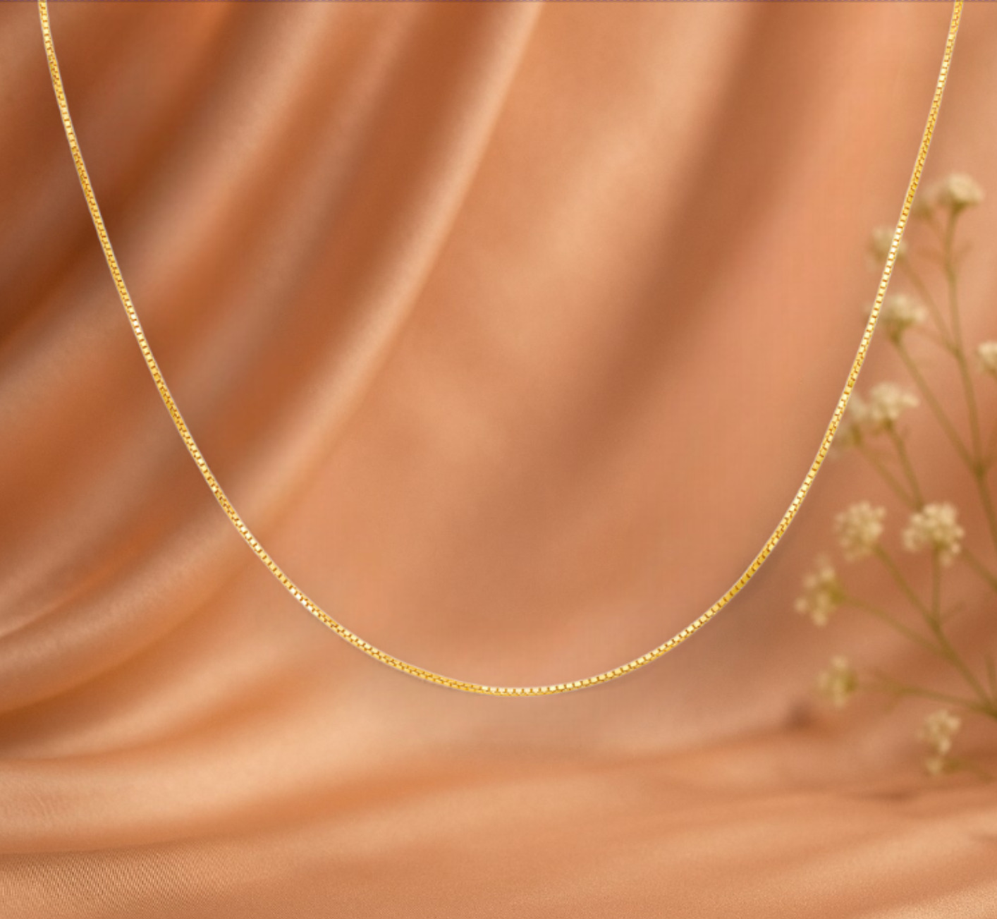 Classic Cable Gold Chain