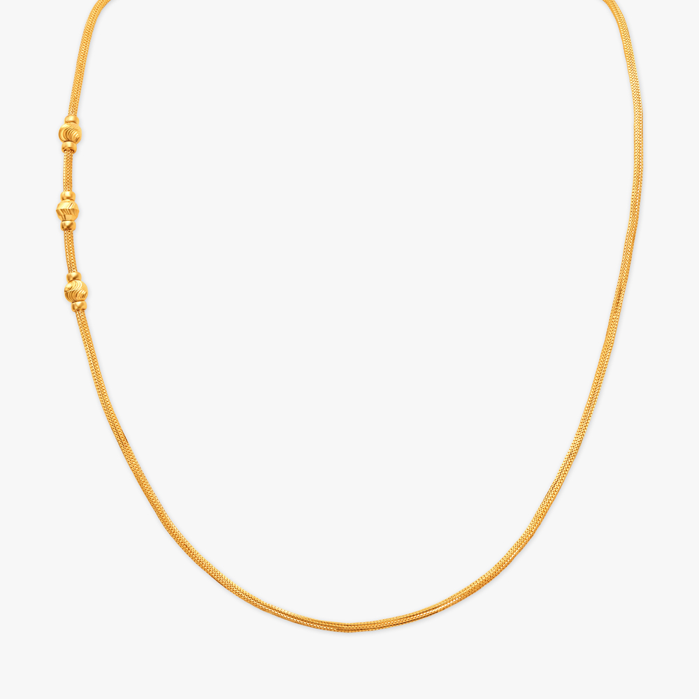 

Aura of Sophistication Mugappu Chain
