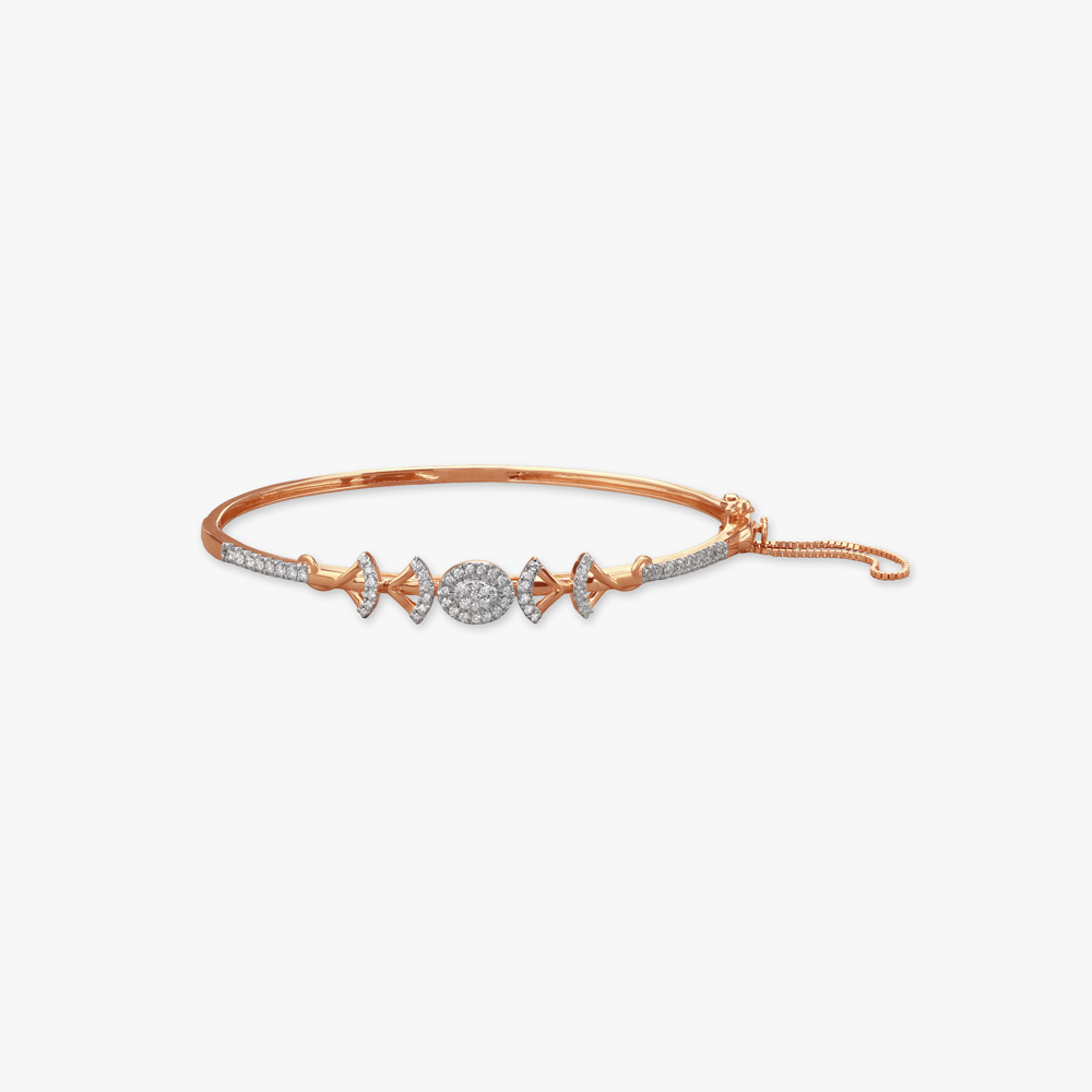 

Ethereal Charm Diamond Bangle