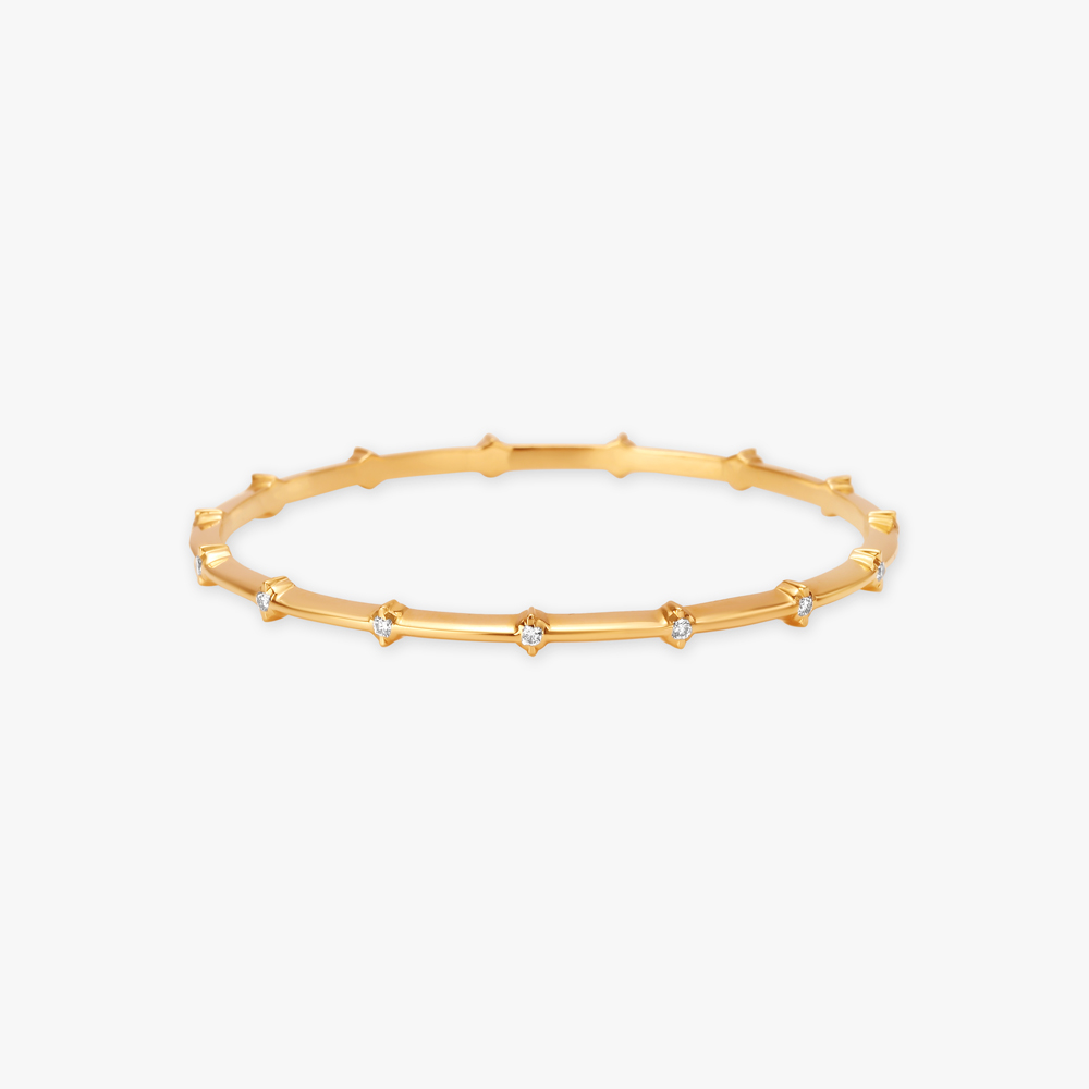 Elegant Diamond Bangle