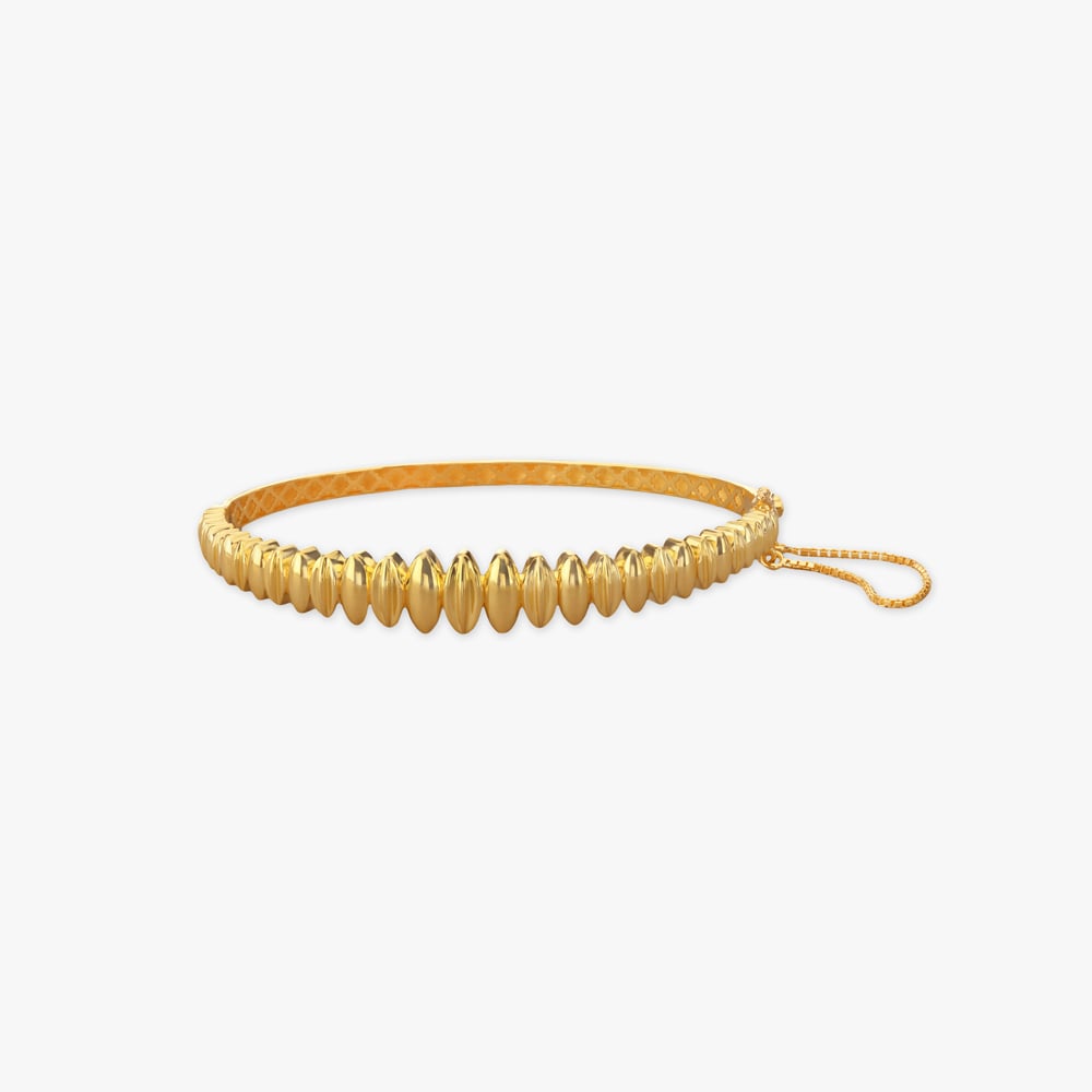 Elegance Amplified Gold Bangle