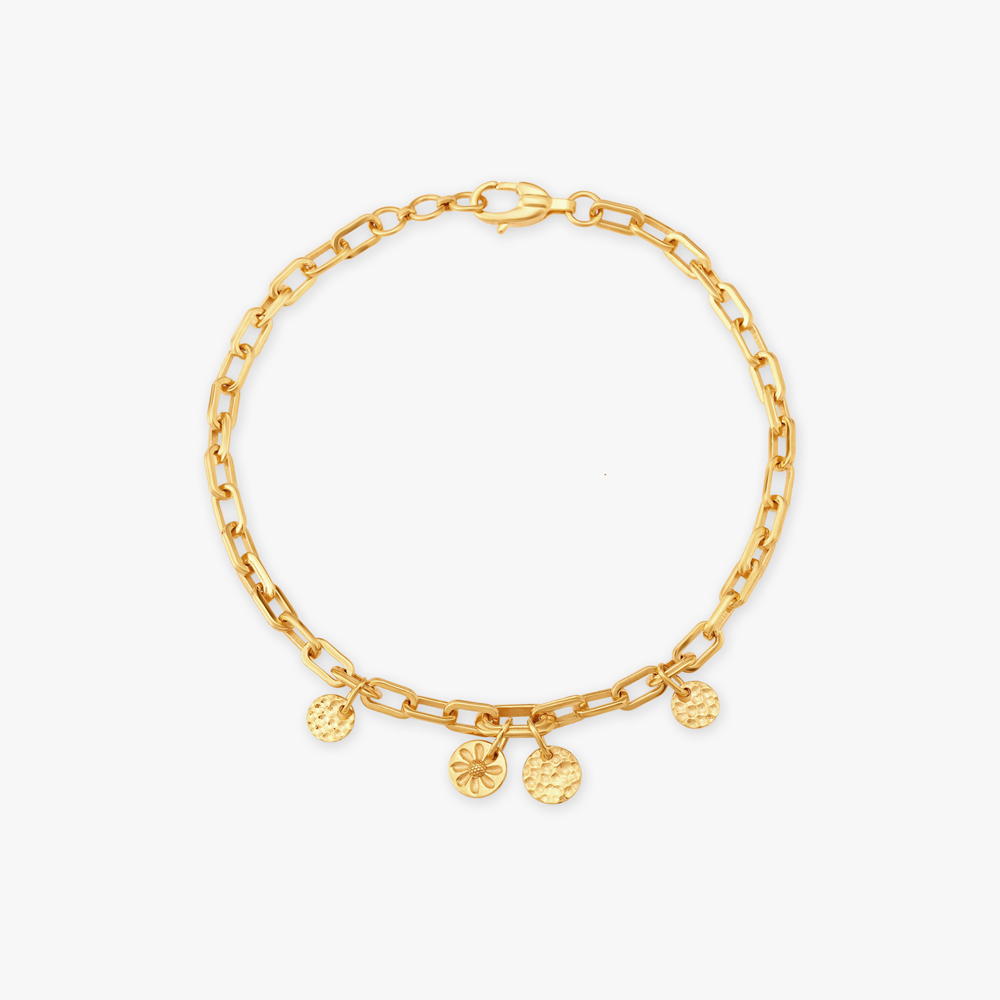 Charm Gold Bracelet