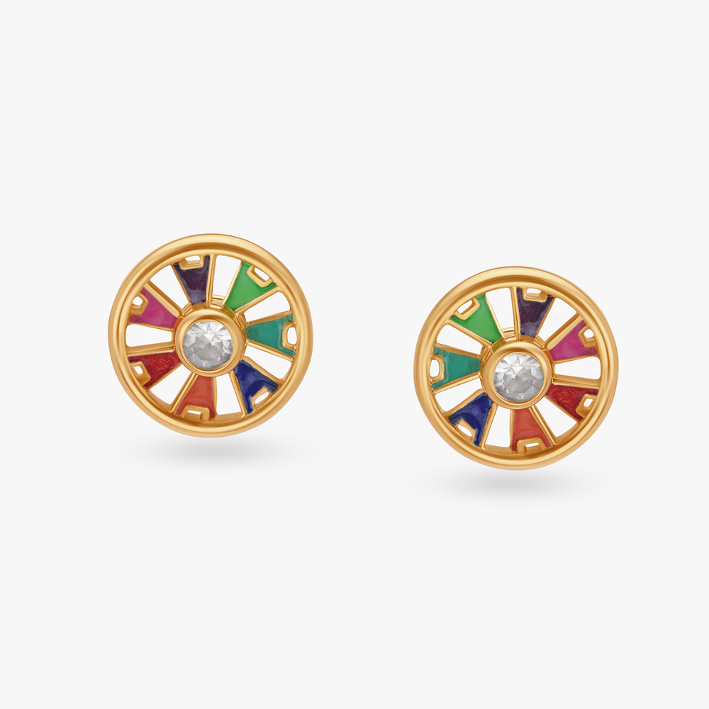 Aura of Enchantment Stud Earrings