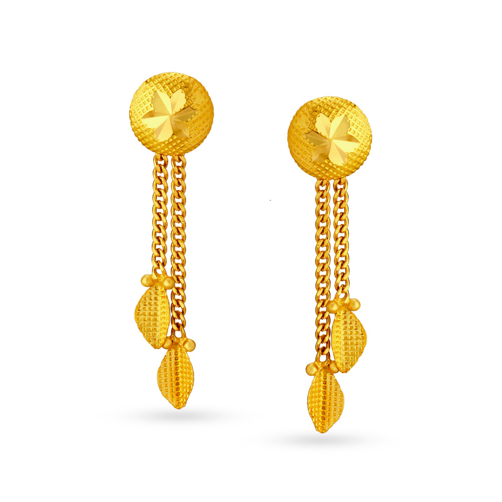 Sparkling Drop Earrings