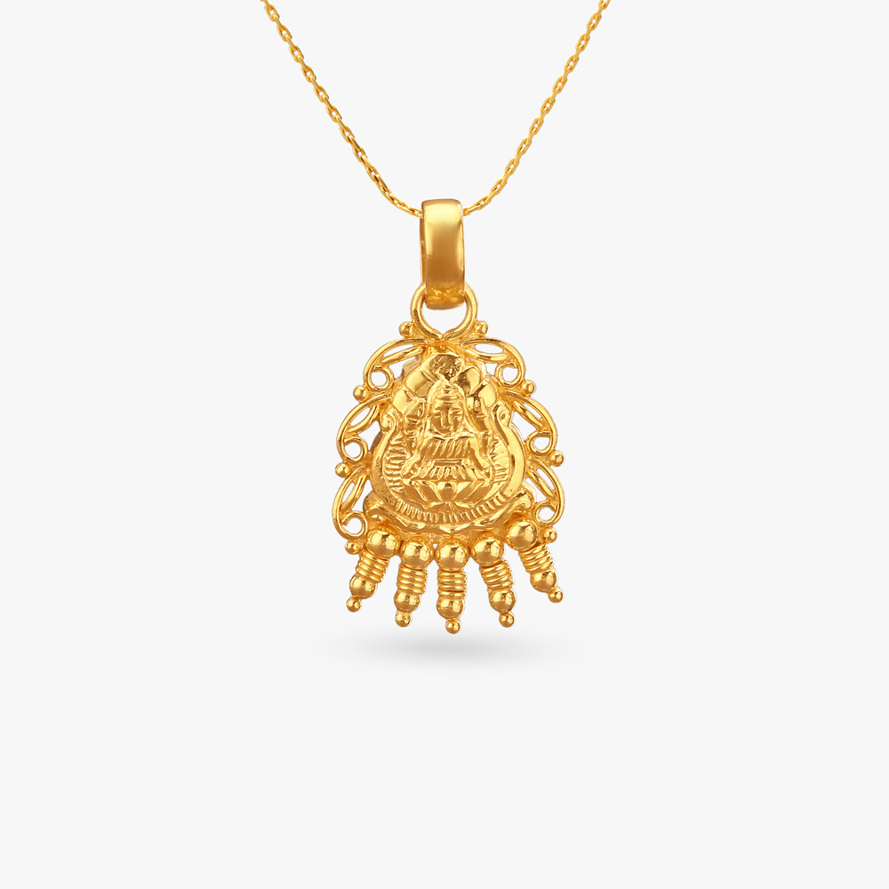 Sacred Grace Gold Pendant