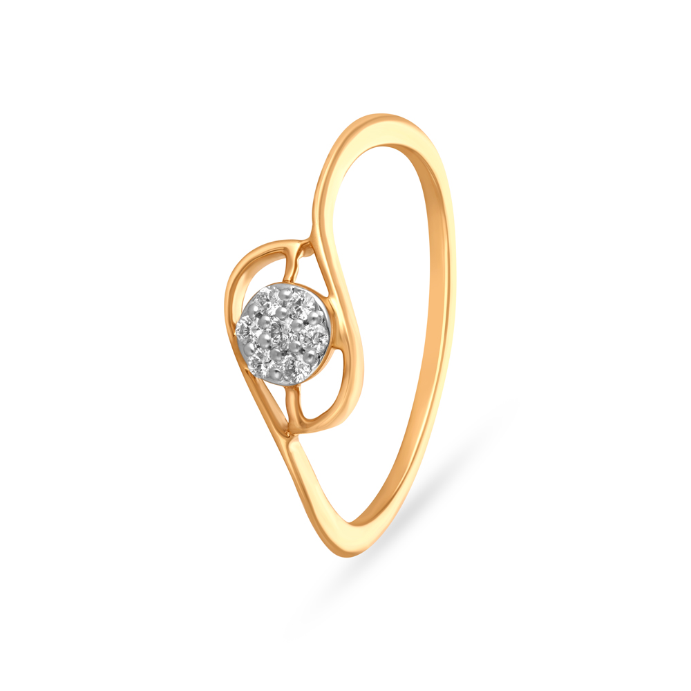 Arcadian Diamond Finger Ring