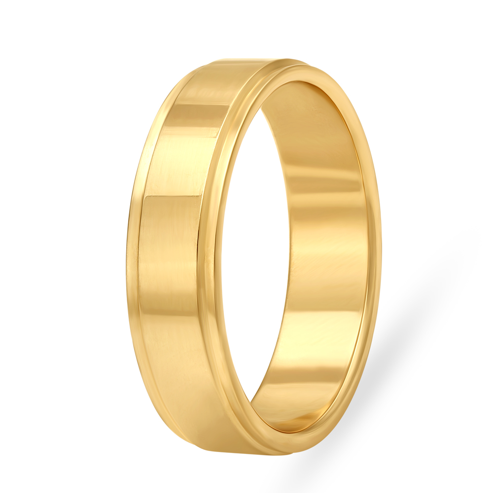 Classy Dual Layered Gold Ring