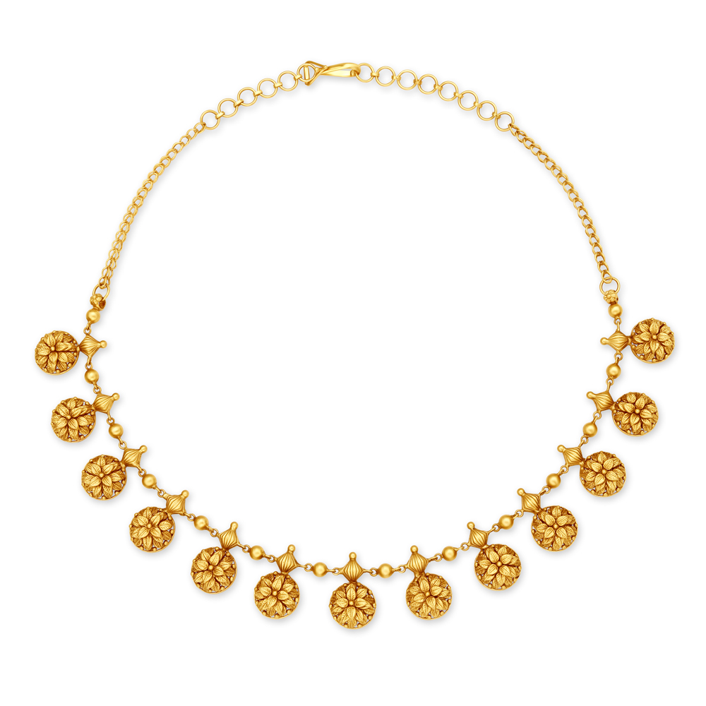 

Surreal Gold Necklace Set
