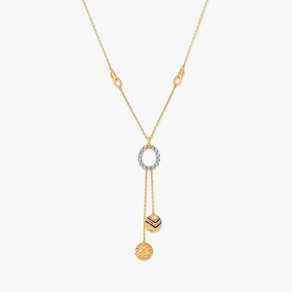 Starry Chic Diamond Necklace