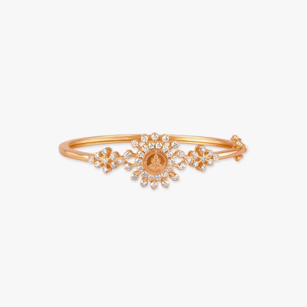 Divine Radiance Diamond Bangle