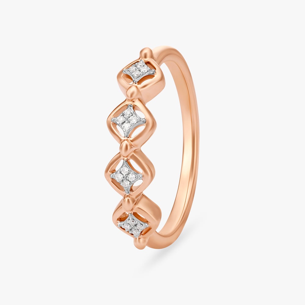 Lumi Link Diamond Ring