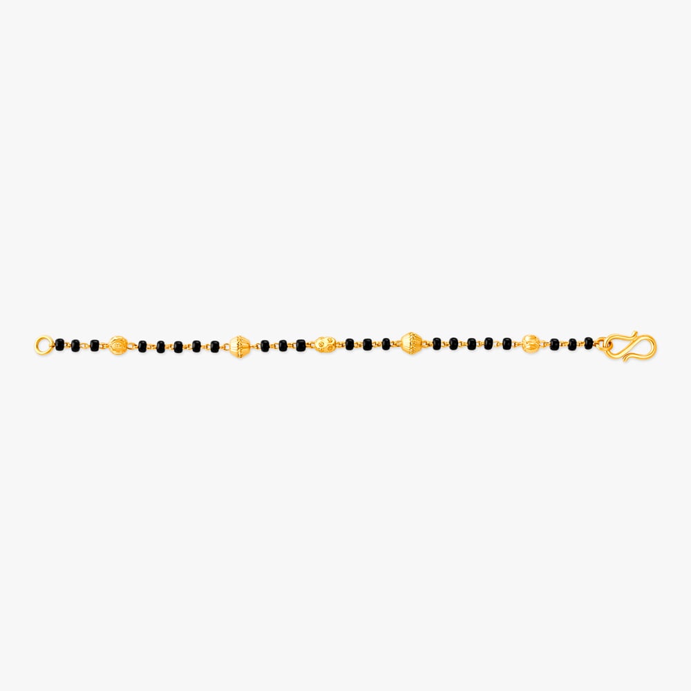 

Traditional Gold Mangalsutra Bracelet
