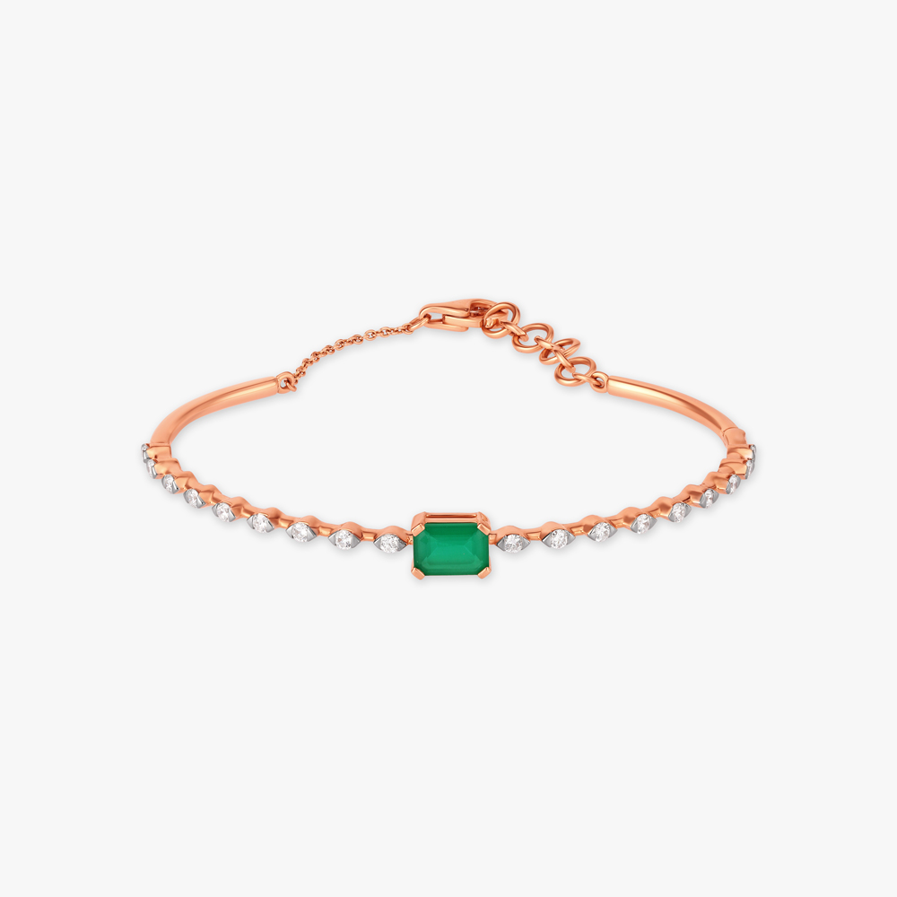 Sheen Diamond Bangle