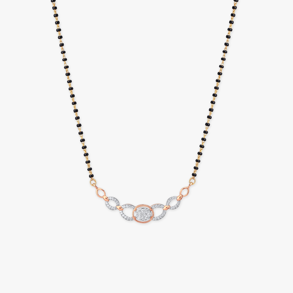 Radiant Loops Diamond Mangalsutra