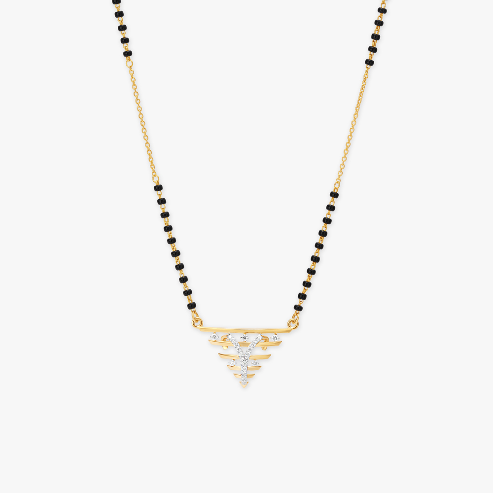 Timeless Grace Diamond Mangalsutra